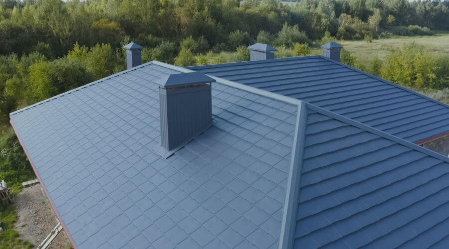 Professional metal roof installation in Brohman, MI